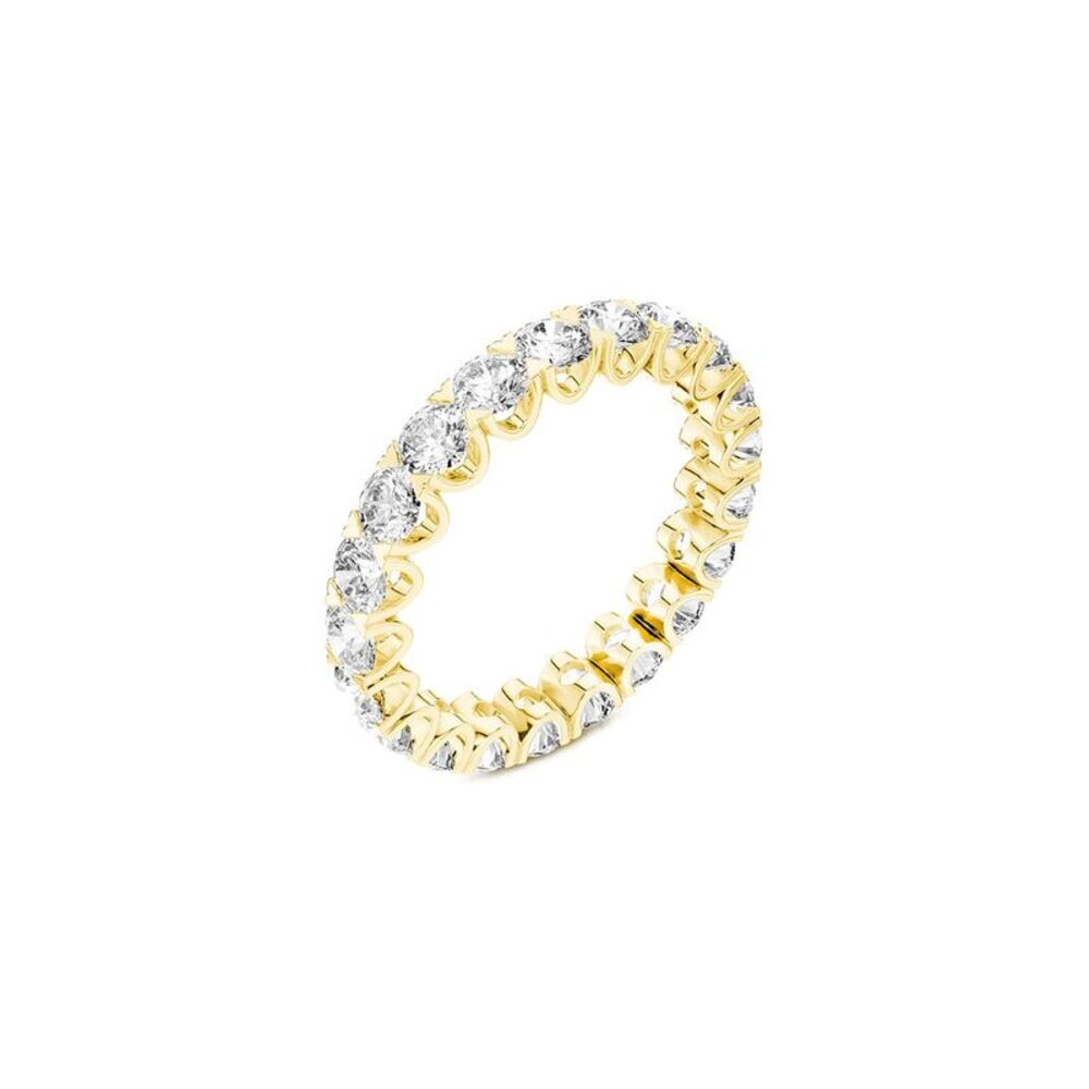 Amairah 14K 3.00 Ct. Tw. Lab-Grown Diamond Eternity Ring, Yellow